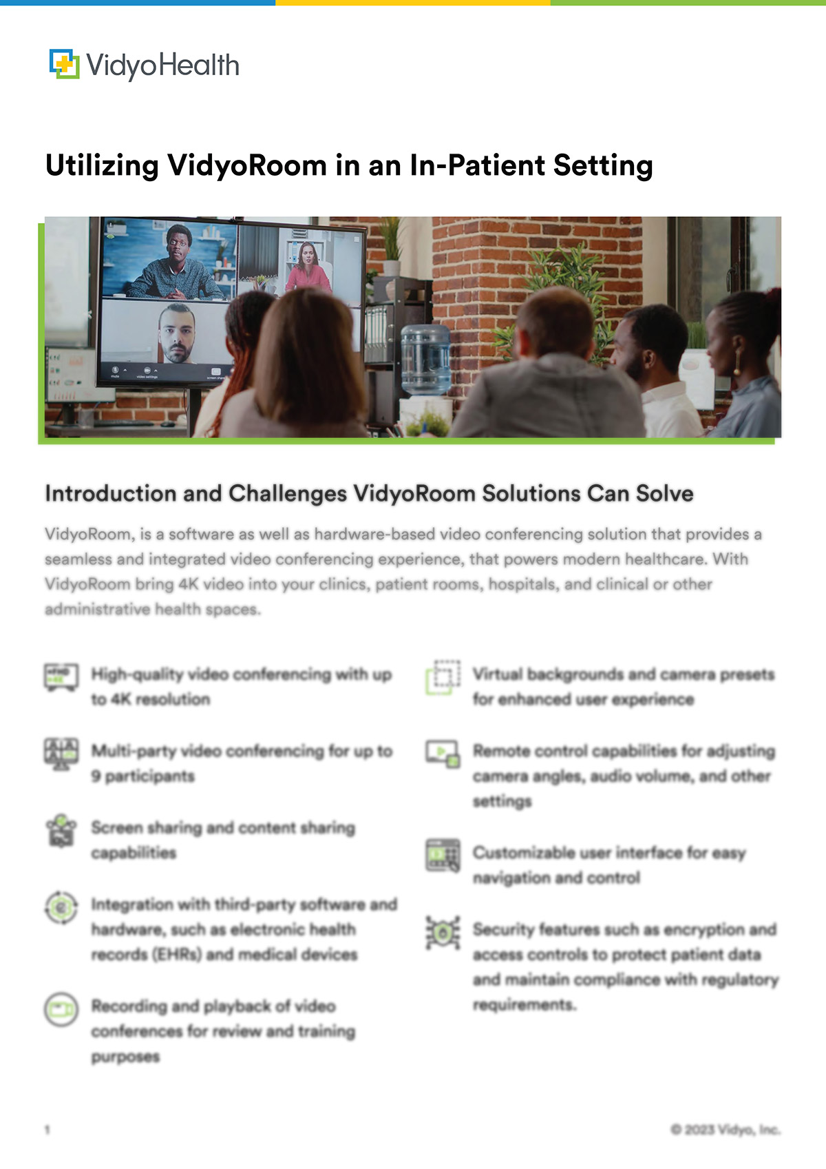 Enghouse Vidyo eBook RPM-Transforming the Patient Experience
